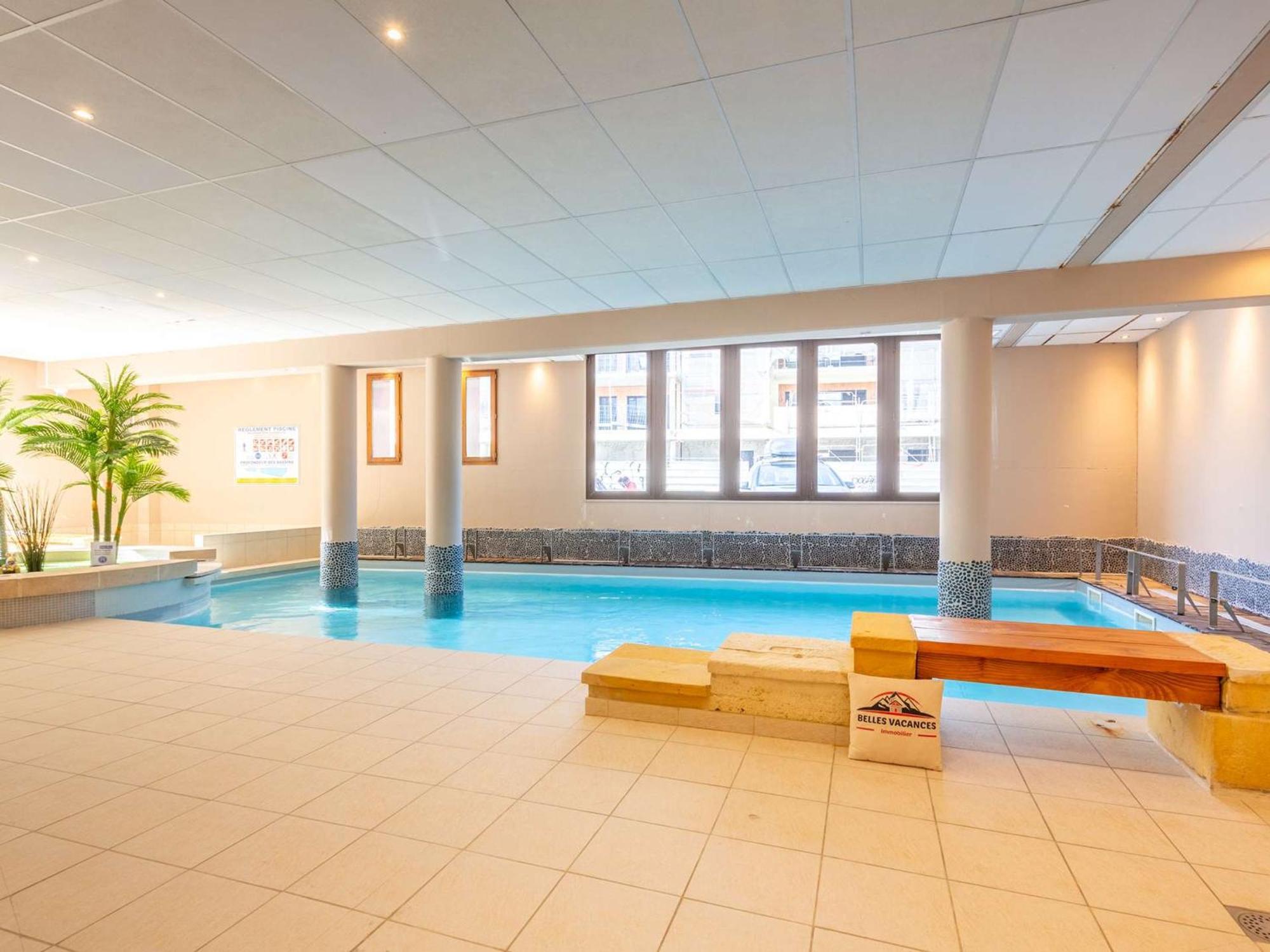 Appartement De 70 M² Au Centre-Ville Avec Piscine, Hammam, Sauna Et Balcon Bien Expose - Fr-1-296-392 Saint-Lary-Soulan Ngoại thất bức ảnh